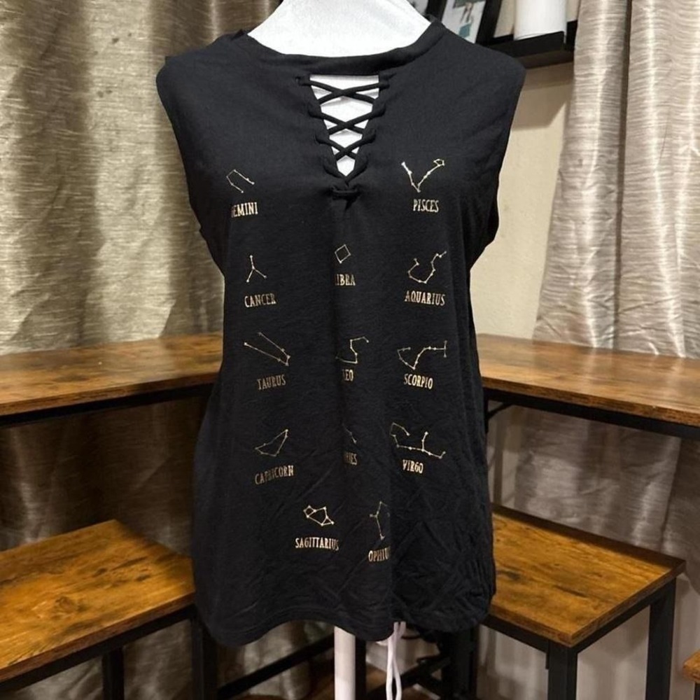 Modern Lux Star Sign Constellation Top • Large • Whimsigoth